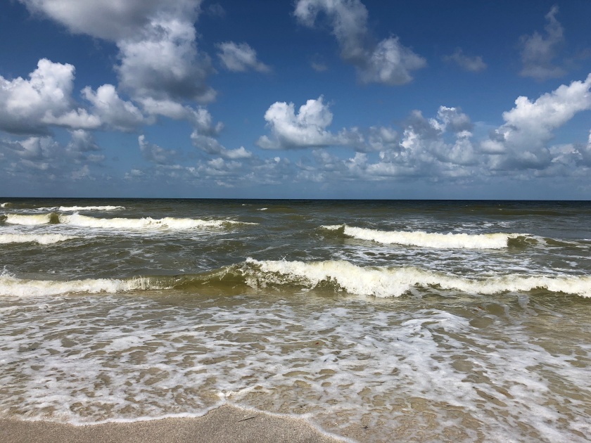 Rough Gulf w waves